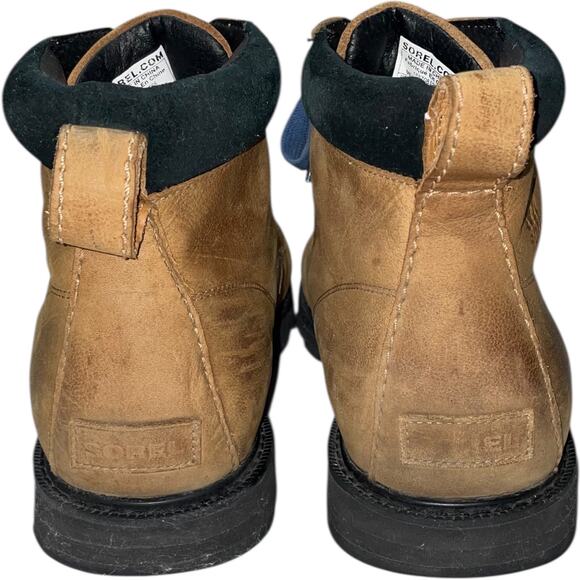 SOREL Madson Moc Toe Waterproof Boots in Elk Brown      Size: US 13 - Picture 5 of 8